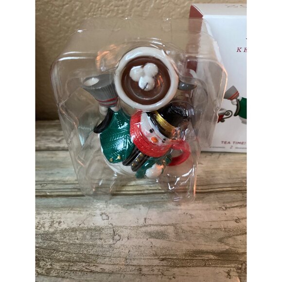 Set of 5 Hallmark Keepsake "Tea Time" Ornaments 2016 - 2020 NEW in Box - Picture 7 of 16